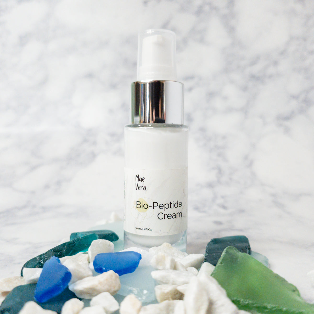 Anti aging peptide cream