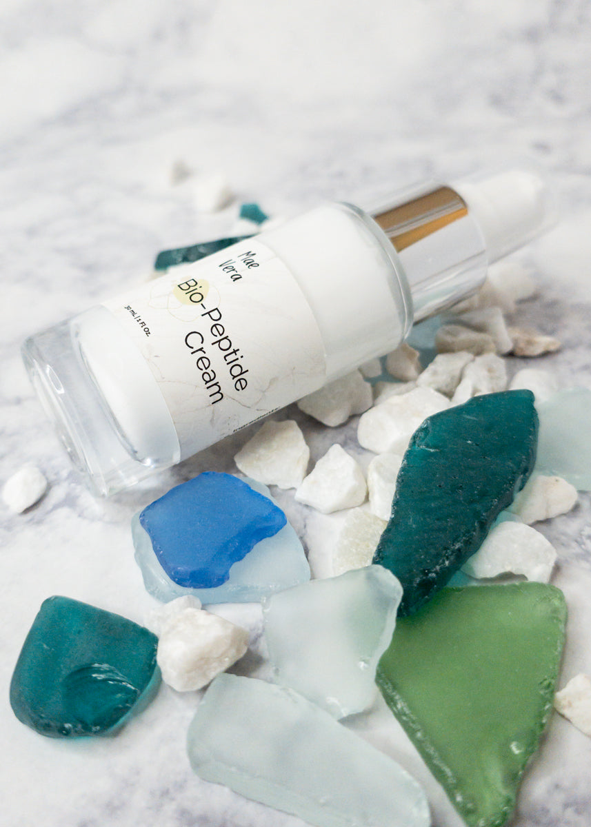 Anti aging peptide cream