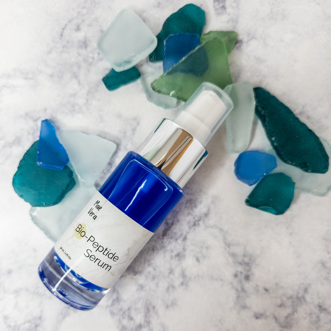 Peptide anti aging serum botanical 